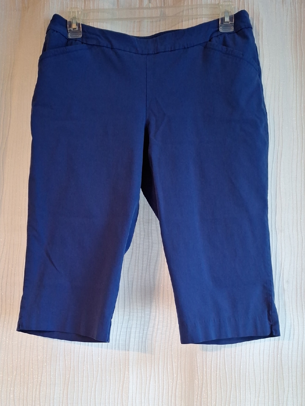 Kim Rogers Royal Blue Capri Pants